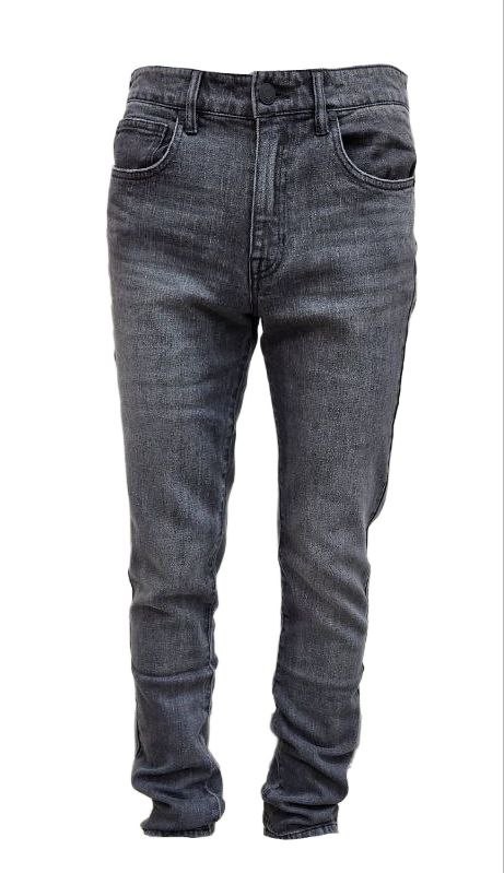 HoodLamb Men’s Black Denim Classic Straight Leg Hemp Jeans 420 NWT