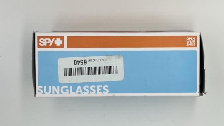 Authentic SPY Dirk Matte Black w/Happy Gray Lens #672052973864 Sunglasses 64 mm