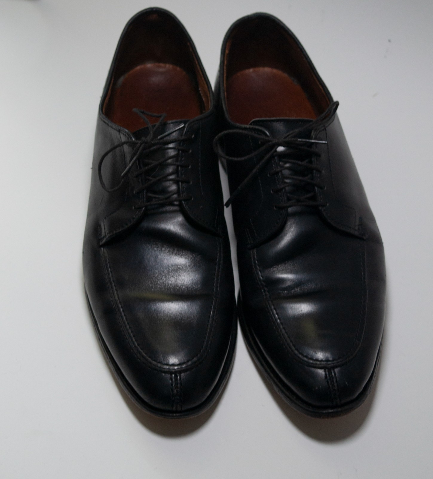 Allen Edmonds LaSalle Black Leather Split Toe Derby Dress Shoes Men’s Size 11.5D