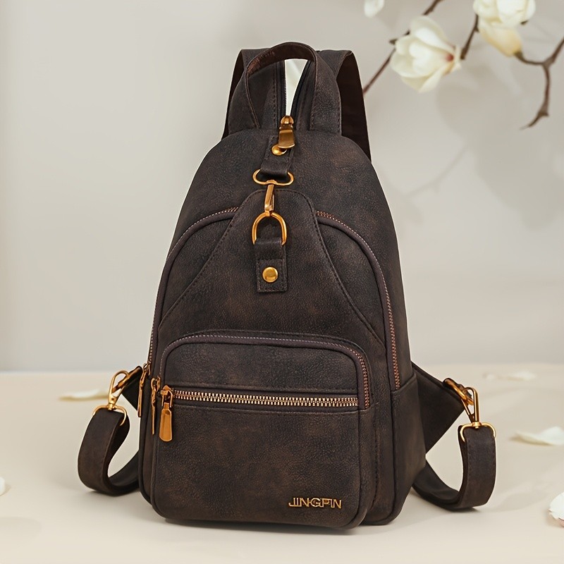 Multifunctional fashionable backpack, double-shoulder bag, daily backpack