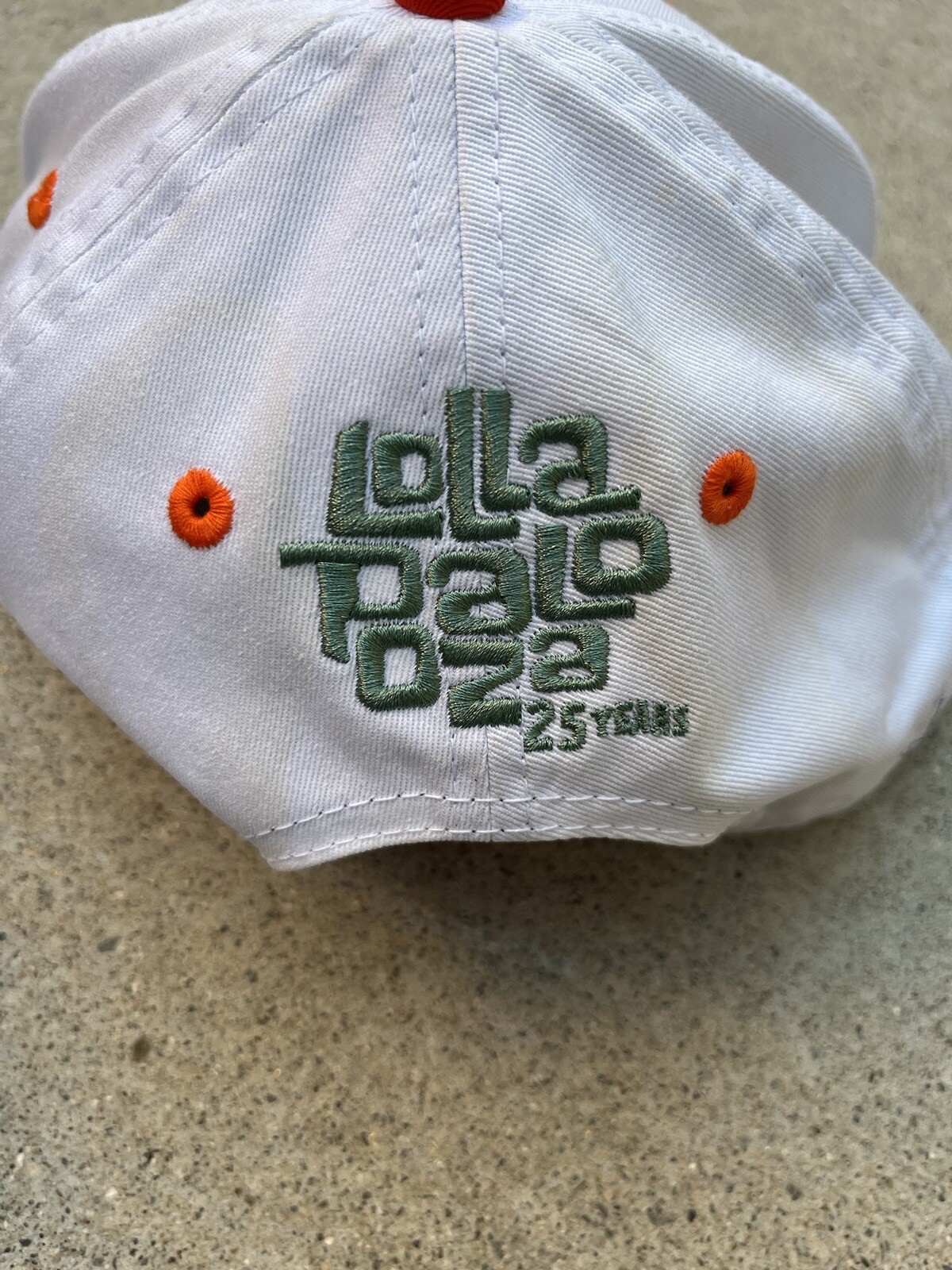 Unisex Lollapalooza Anniversary Snapback Hat New Era Multicolor One Size Fest
