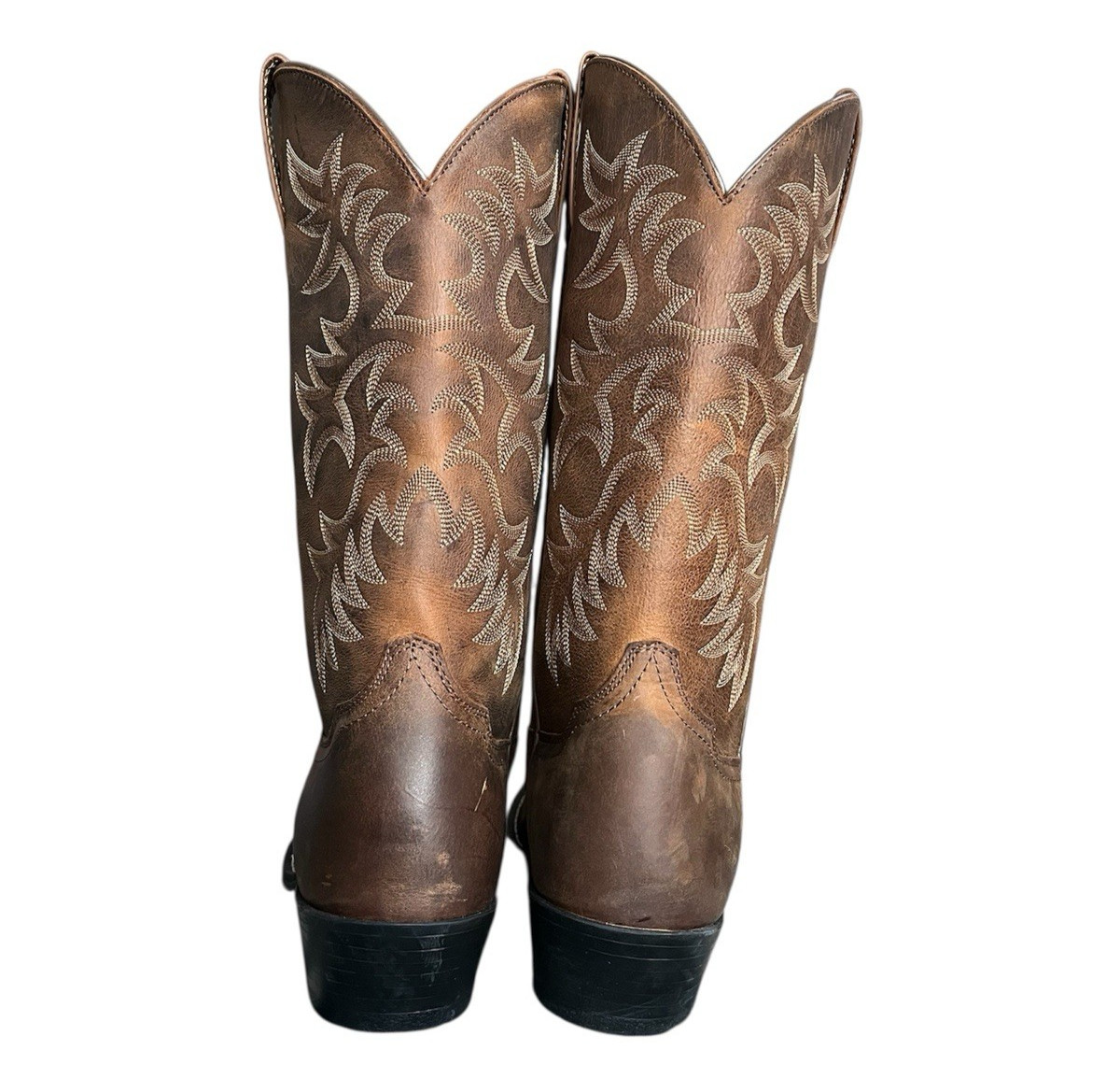 Ariat 34725 Heritage R Toe Western Leather Pull On Cowboy Mens Boots Size 9.5 D