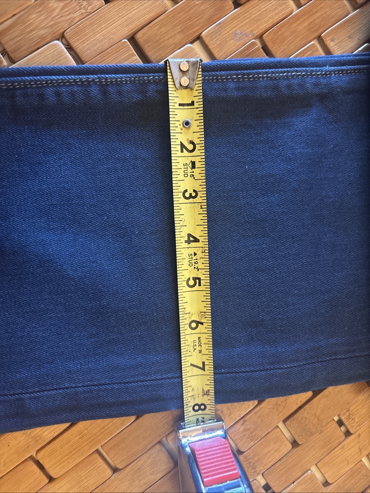 LEVI’S 511 MEN’S JEANS SIZE 32W 32L SLIM FIT DARK BLUE SUPER SOFT FABRIC. NEW