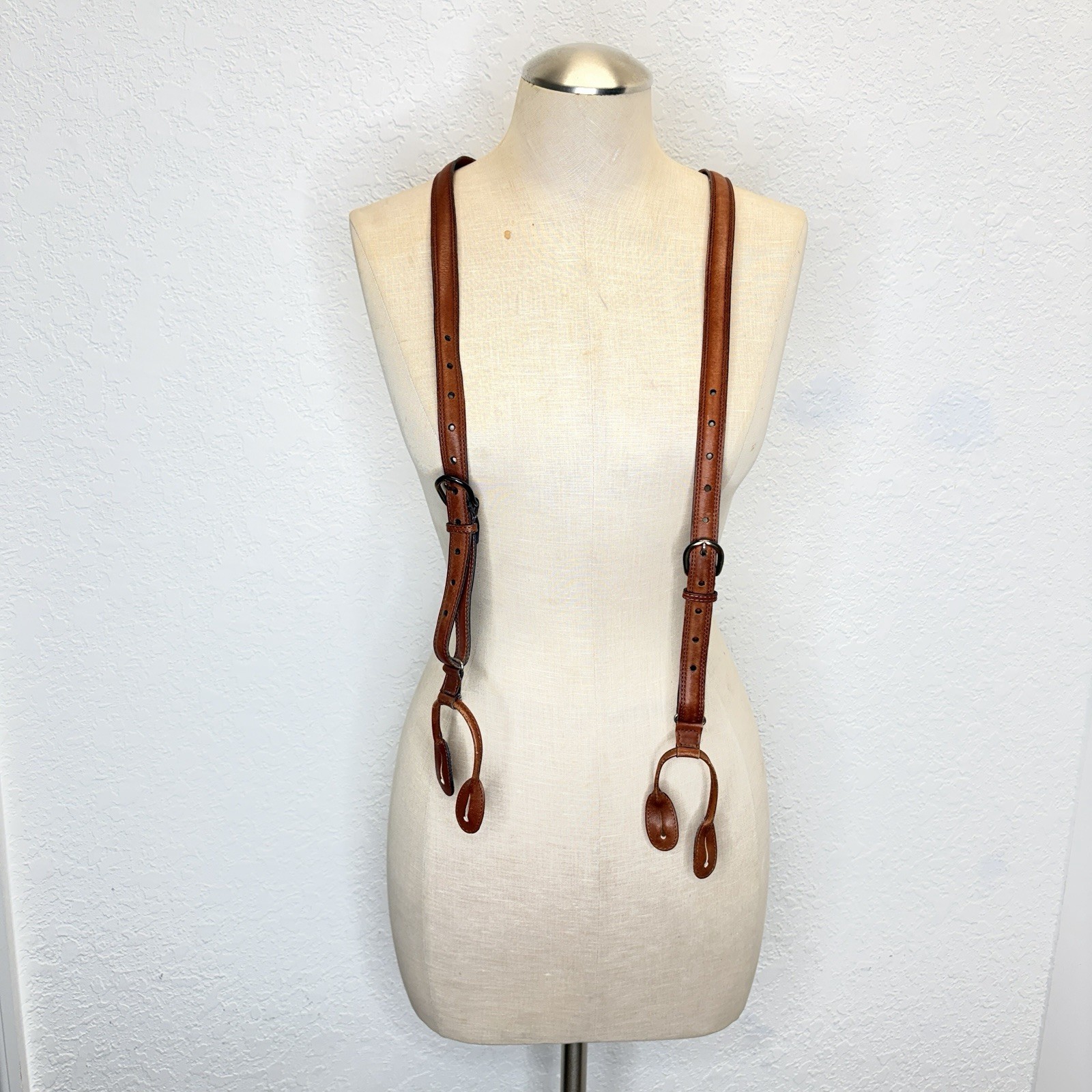 Torino Made In USA Suspenders Size One??? See Measurements in Pictures, vintage
