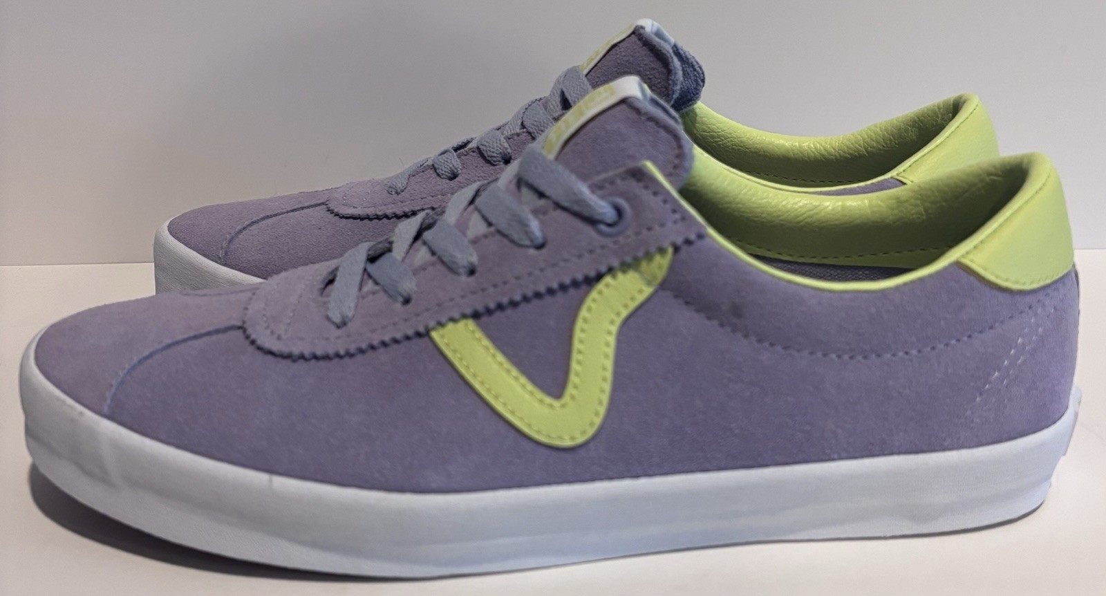 Vans Mens Sport Low Suede Caramella Lavender Purple Green Shoes Size 9