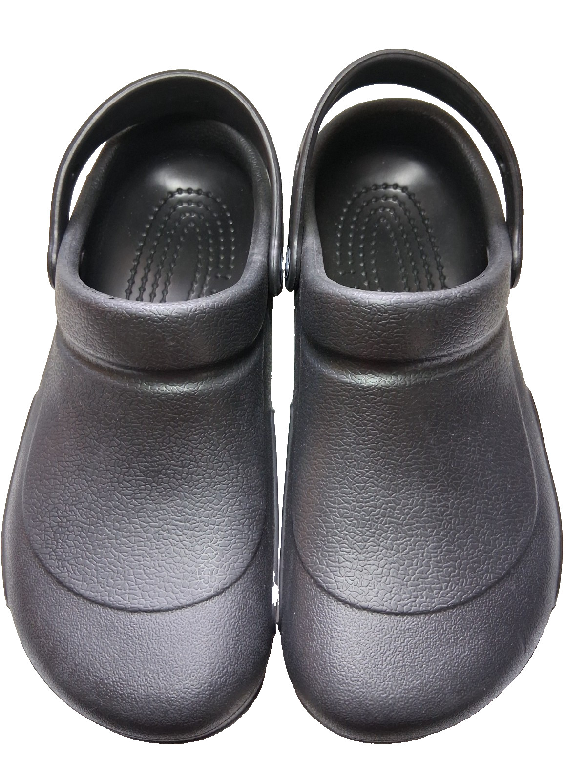 Crocs At Work Bistro Clog Black Unisex Size Womens 10/ 8 Mens EXCELLENT