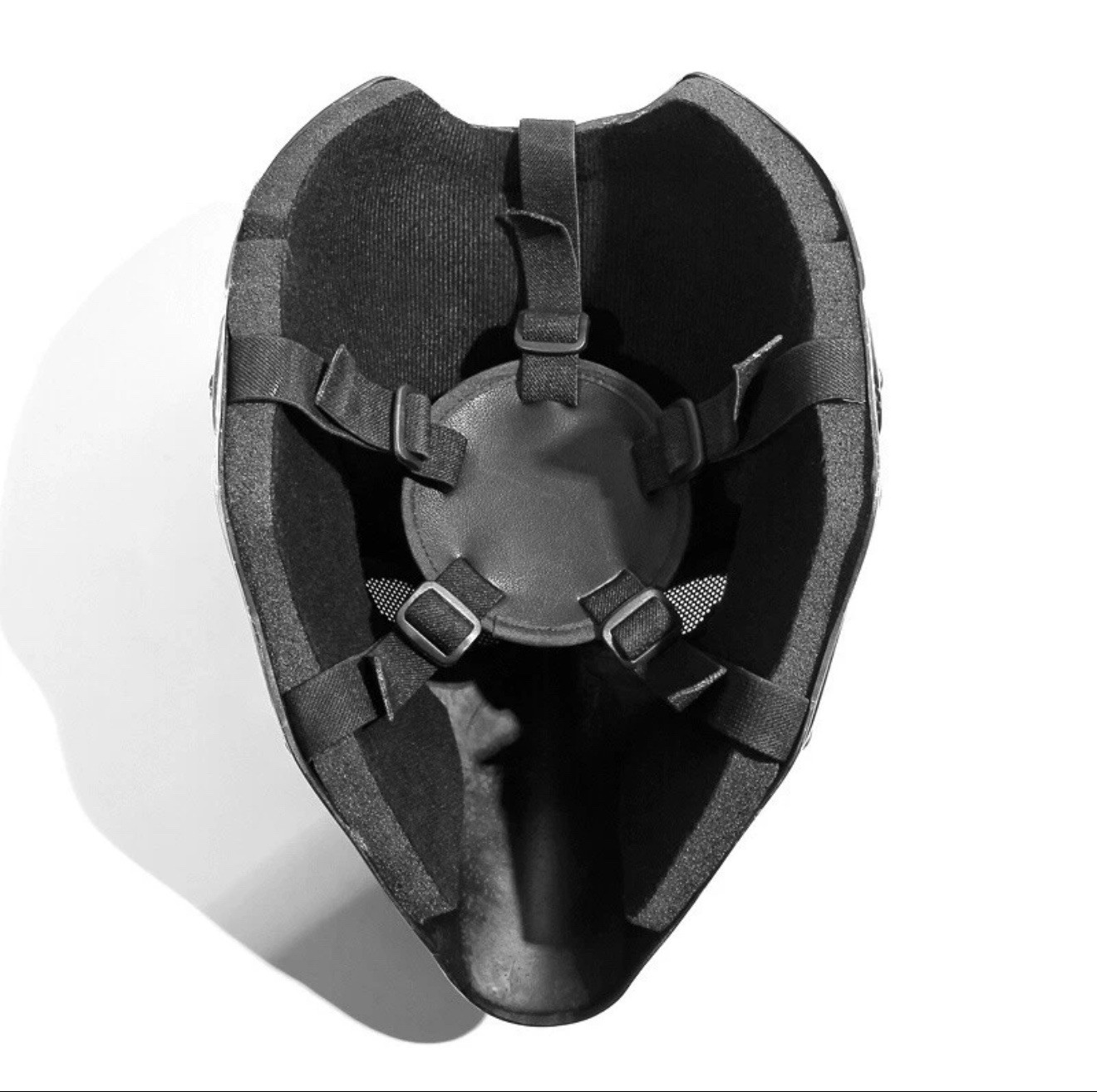 Real Carbon Fiber Full Face Mask Halloween Evil Mask MaleDeathstroke