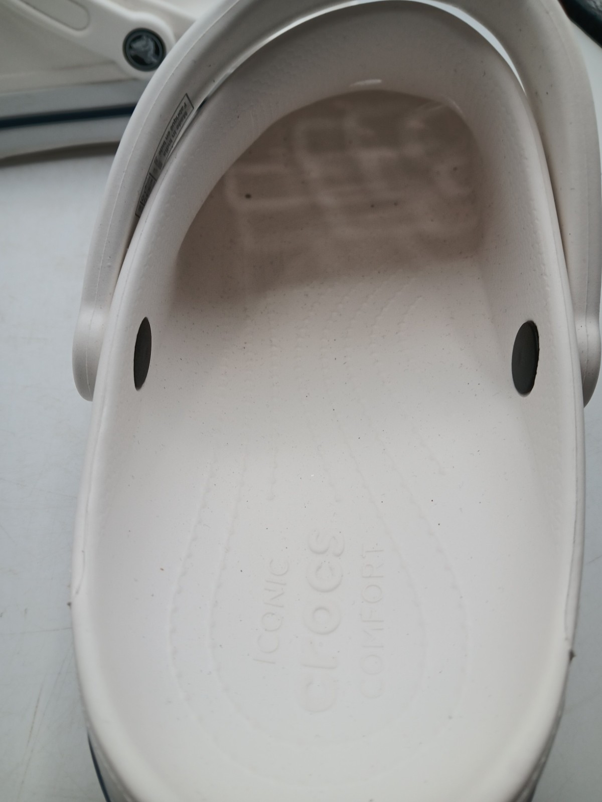 Crocs Bayaband Clogs White Unisex Size 13 Women 11 Men