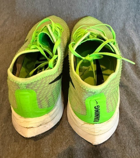 Nike Zoom Pegasus Turbo 2 Volt Green Running Shoes Mens 11.5 Trainer Sneaker