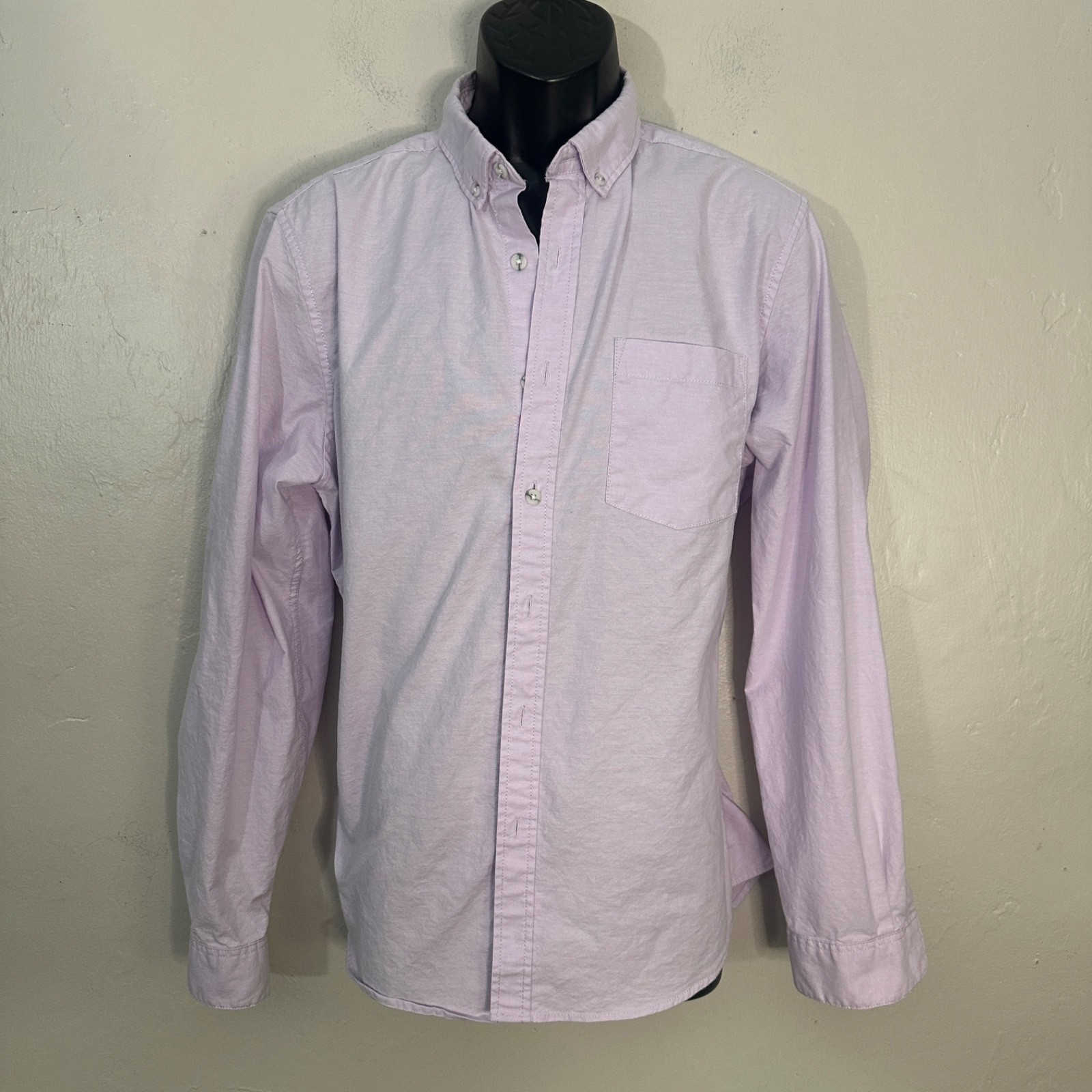 Topman Stretch Button Down Large Gently worn 98% cotton / 2% elastane