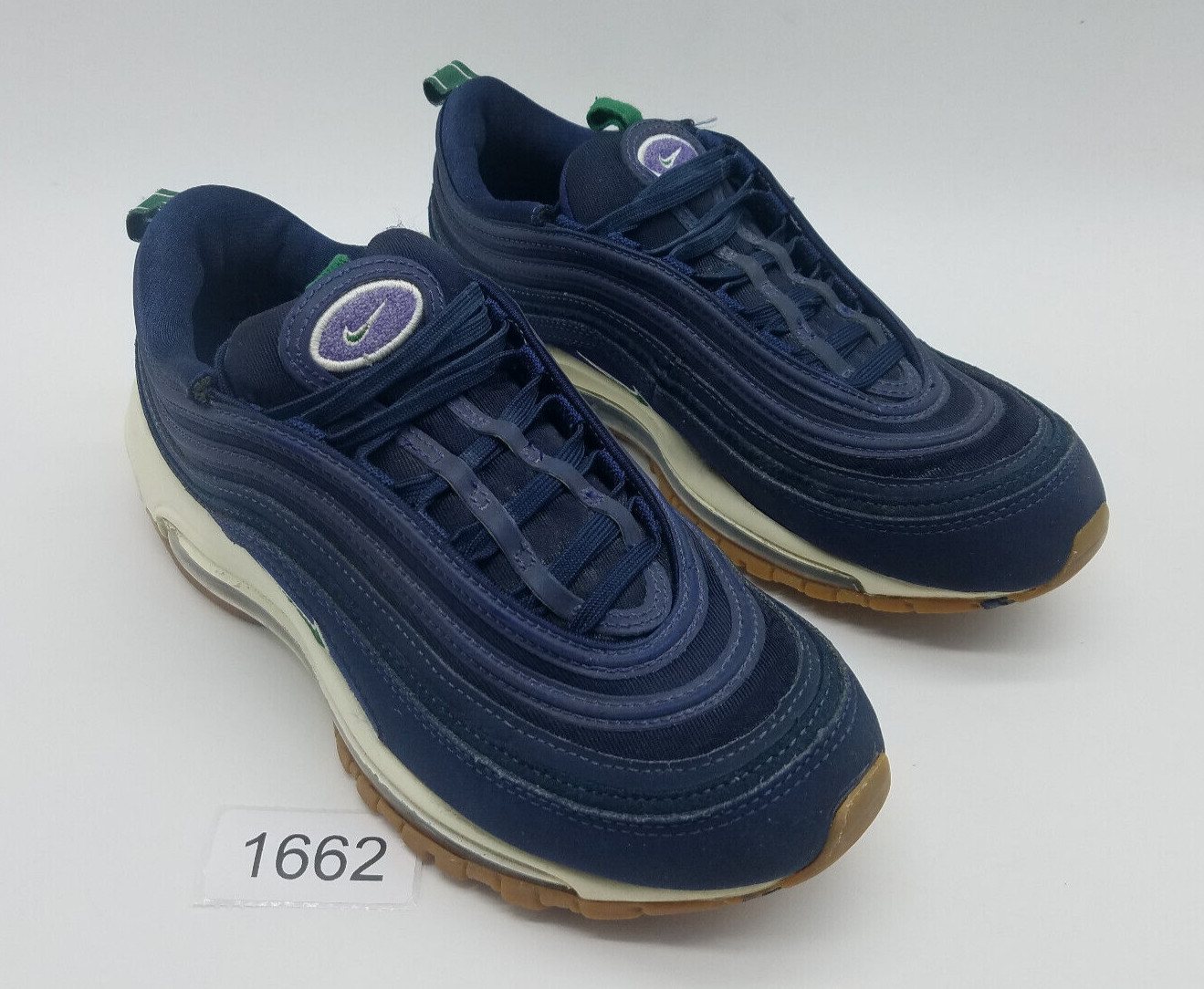 Nike Air Max 97 Women’s Size 8 Sneakers Navy Gorge Green