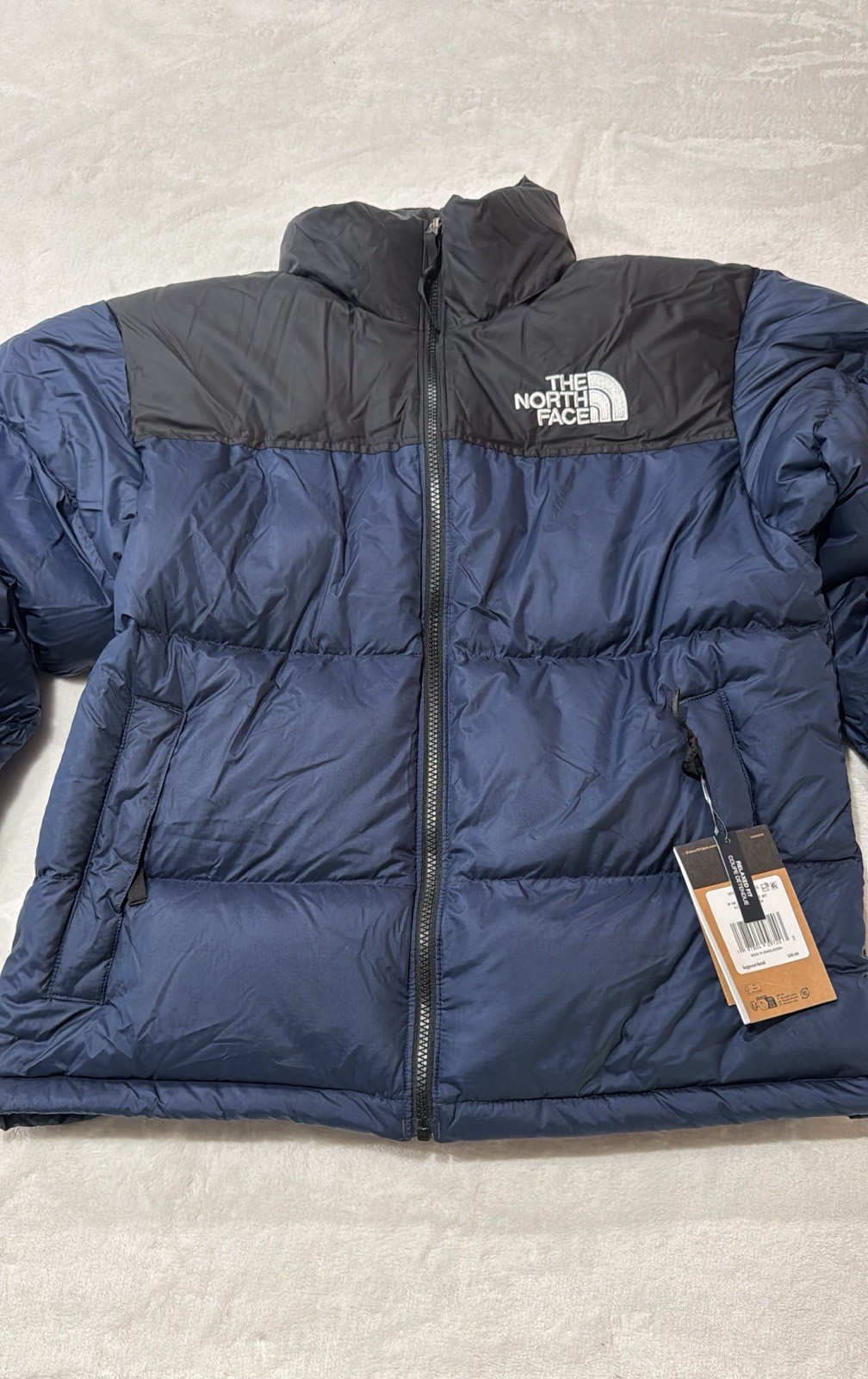 North Face Men’s M 96 Retro Nuptse JKT Summit Jacket, Size S -Navy/ TNF 0003