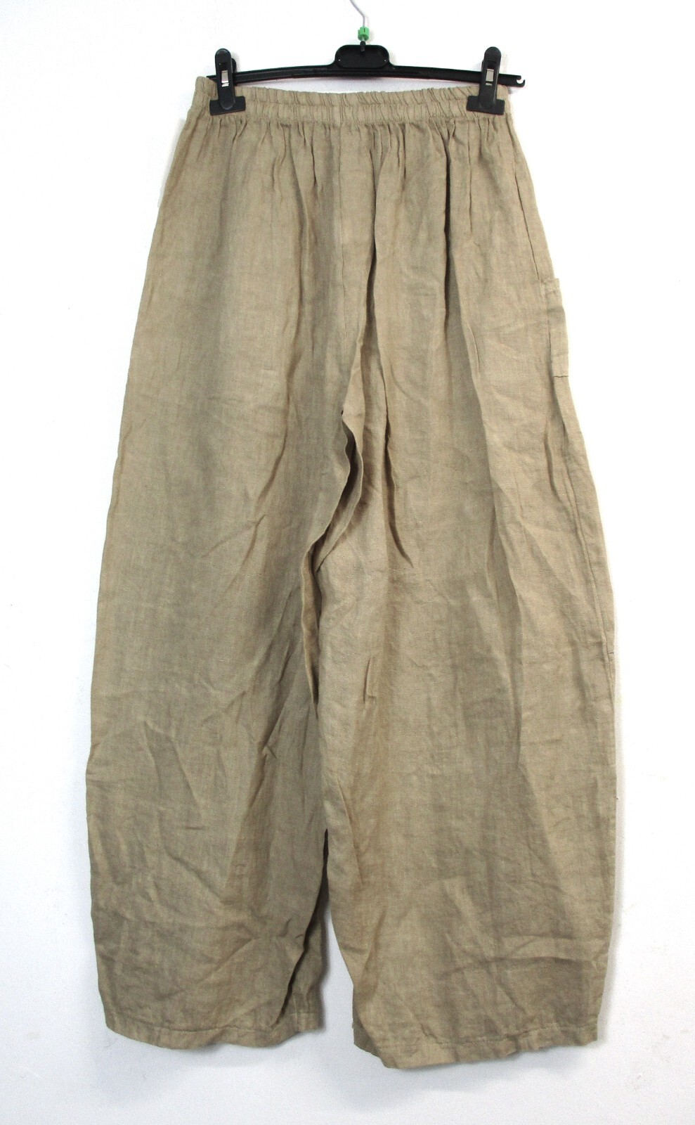 LAGENLOOK 100% LINEN ITALIAN TROUSERS 8 COLS 3 SIZES : Plus:1 Plus:2 Plus Plus:3