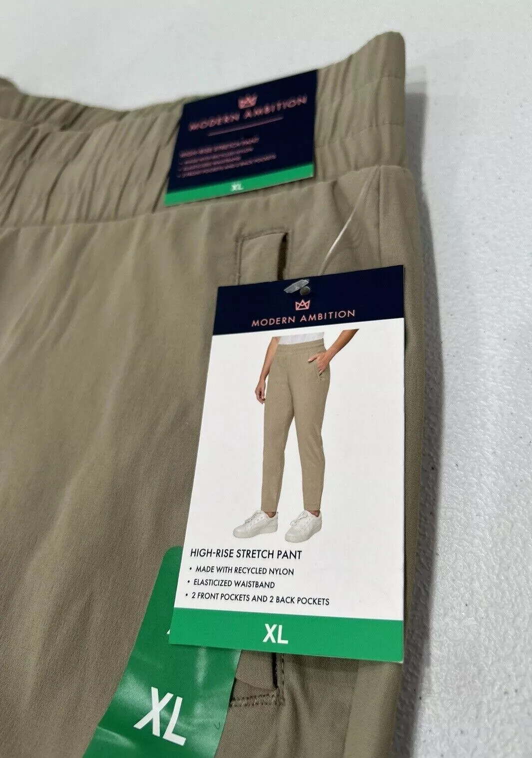 Modern Ambition Ladies’ Woven Stretch Pant (Item#1668527)