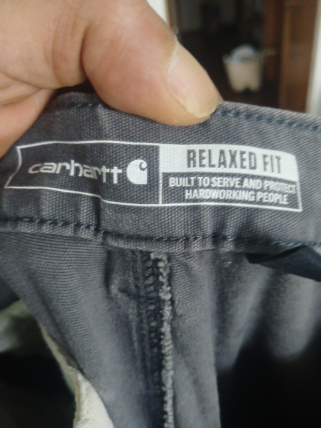Carhartt Rugged Flex Relaxed Fit Double Knee Pant Tag34x32 Now33x30 102802 Gray