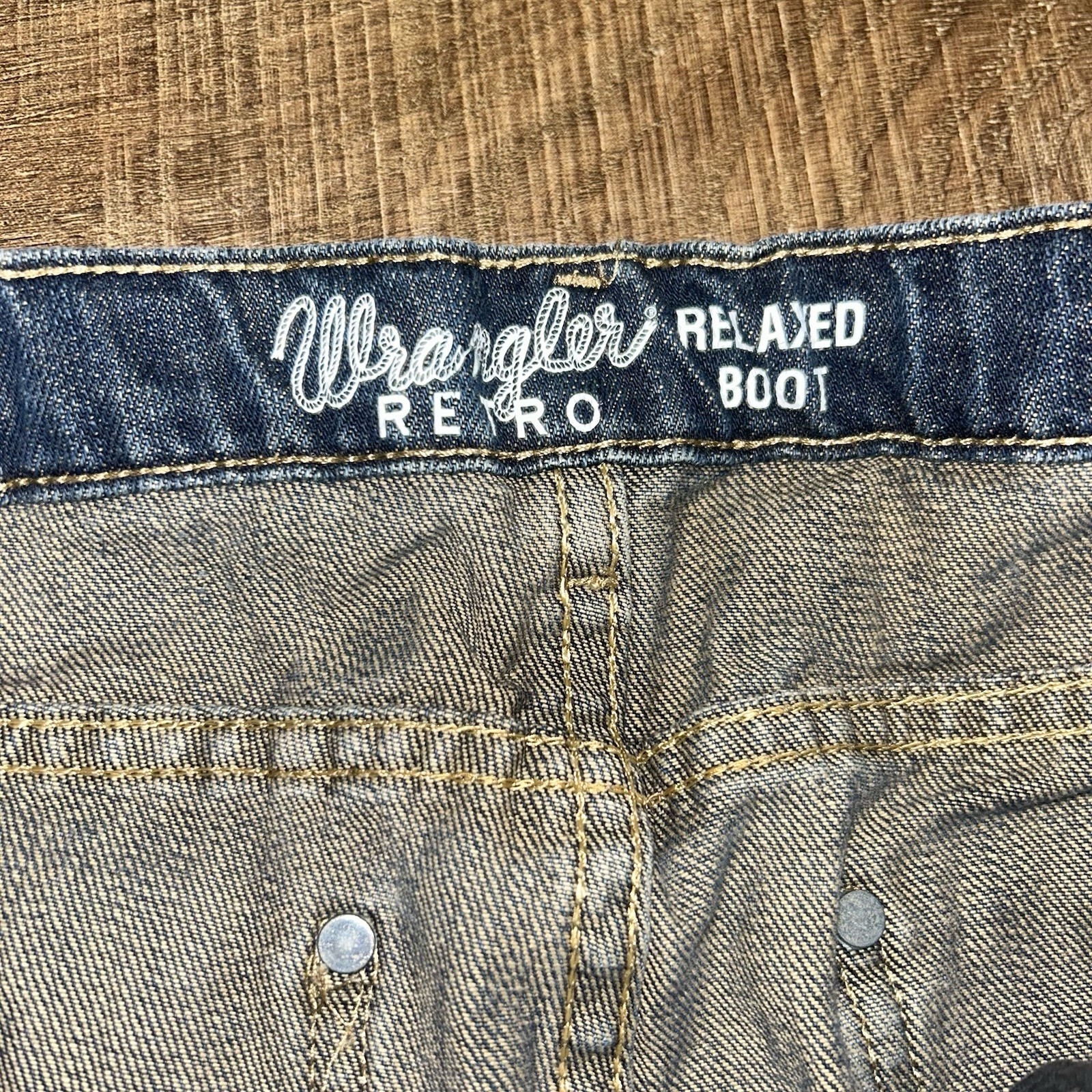 Wrangler Retro Relaxed Boot Cut Jeans Boys 20 Slim
