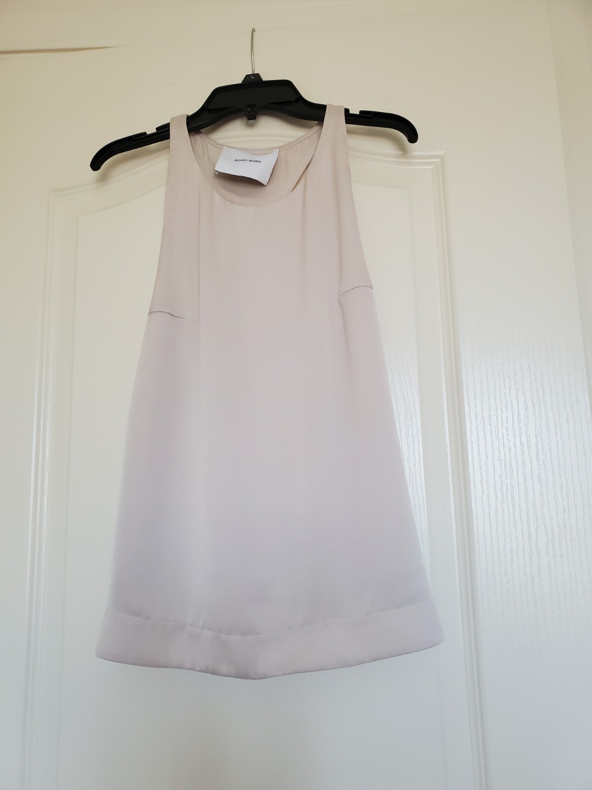 Bondi Born Eden Recycled Polyester Color Moon Beige Tank Top – Size Small