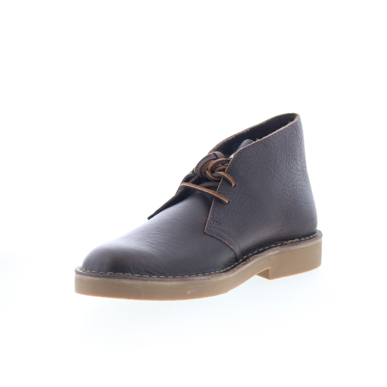 Clarks Desert Boot Evo 26183363 Mens Brown Leather Lace Up Desert Boots