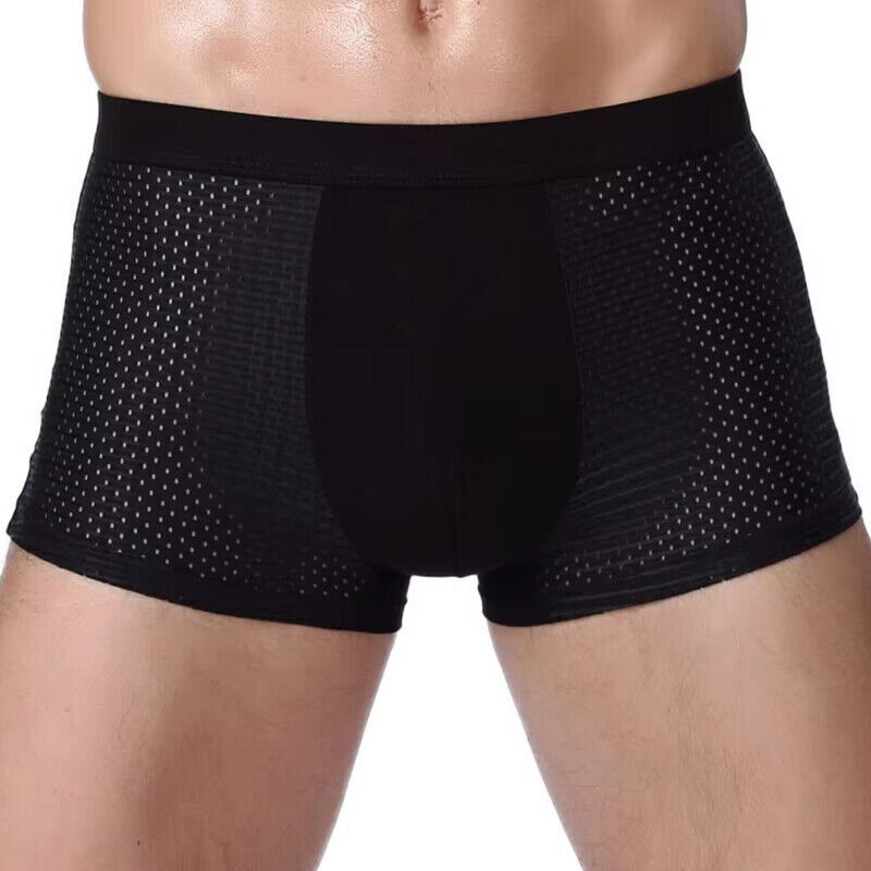 4PCS Boxhero Bamboo Fiber Boxer Briefs, 4pcs Bamboo Fibre Boxer Shorts US STOCK