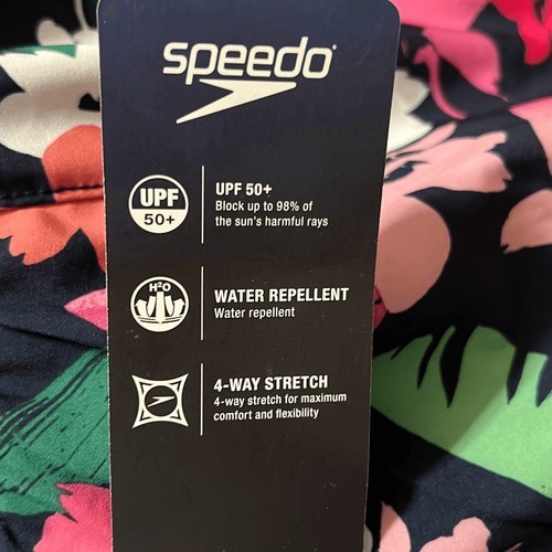 SPEEDO Skort Size Large Pockets Activewear Athleisure Travel Swim Pickleball NWT