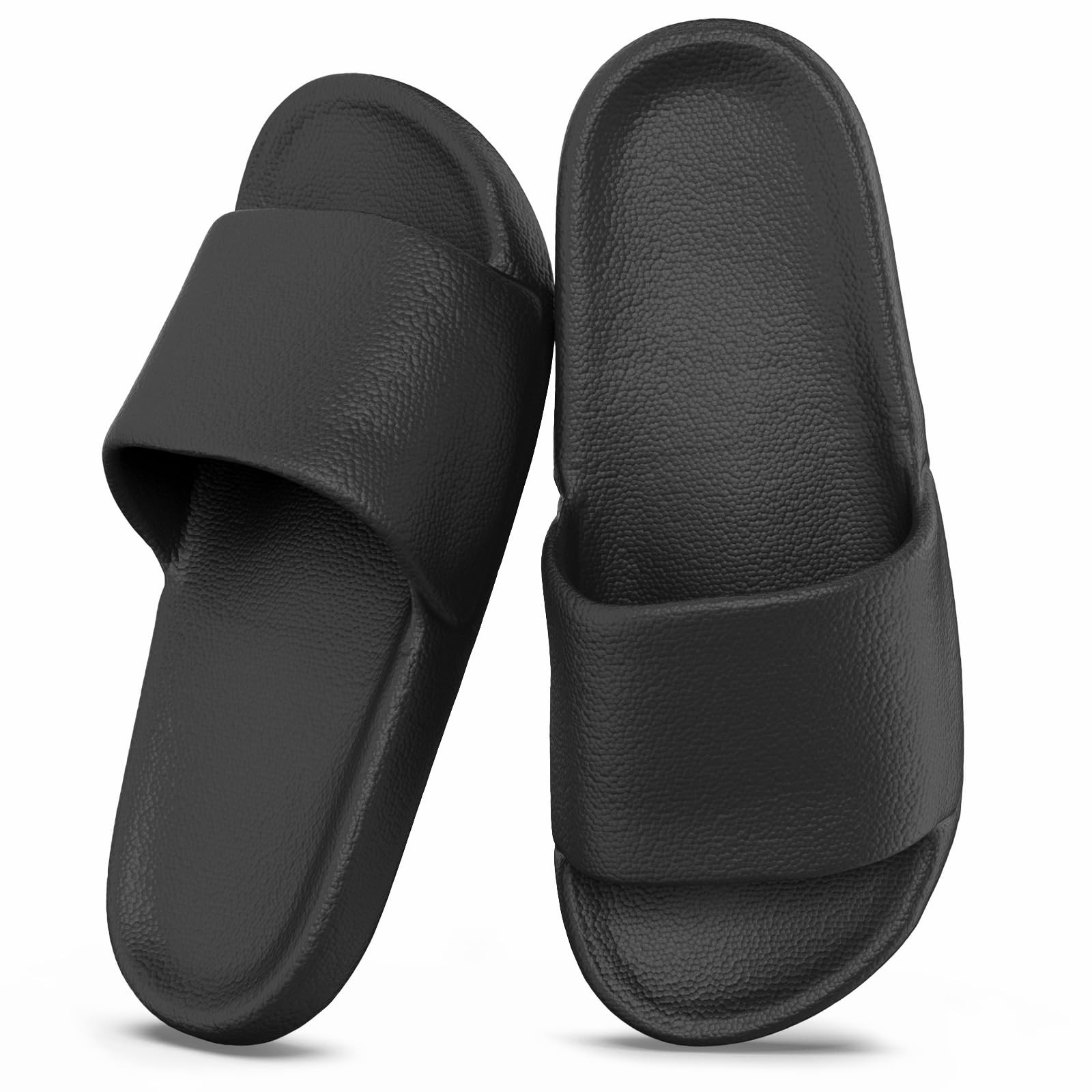 Non-Slip Shower Shoes for Men & Women – House Slippers with Arch Support Quic…