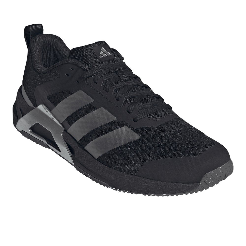adidas Dropset Control Training Wide Mens Black Sneakers Athletic Shoes JQ1445