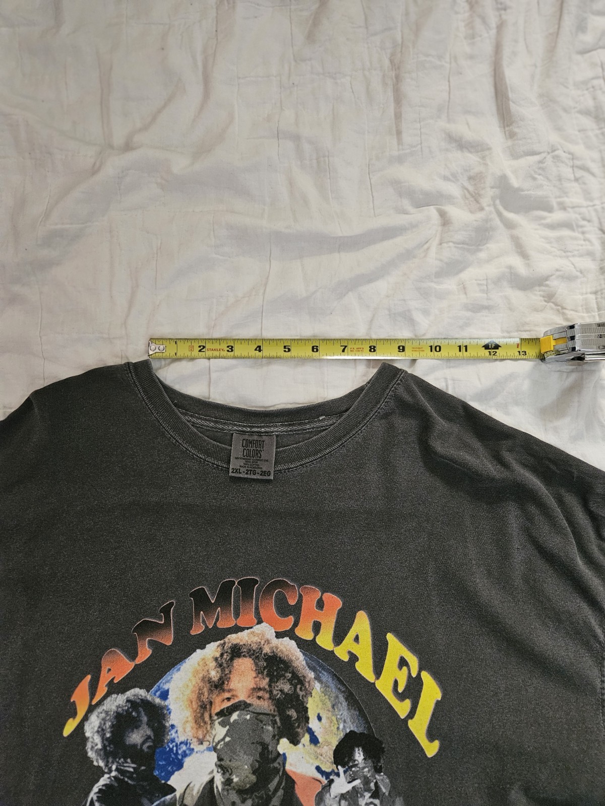 Jan Michael Vintage Manus Rap Tee 2XL Comfort Colors 2021 No Lowballs Rare