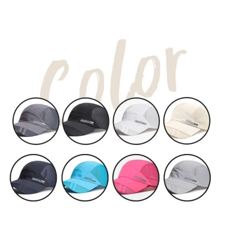 Summer Quick-Dry Visor Cap – Breathable Mesh Sports Hat Outdoor Baseball Sun Cap