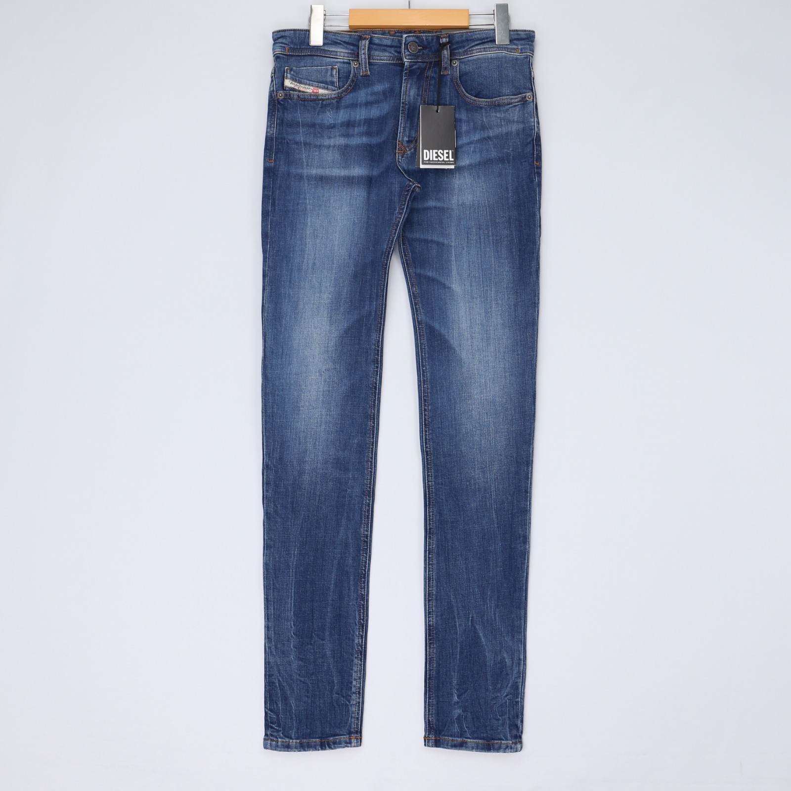 Diesel Mens Jeans 1979 Sleenker Skinny Leg Medium Wash Blue Size NWT