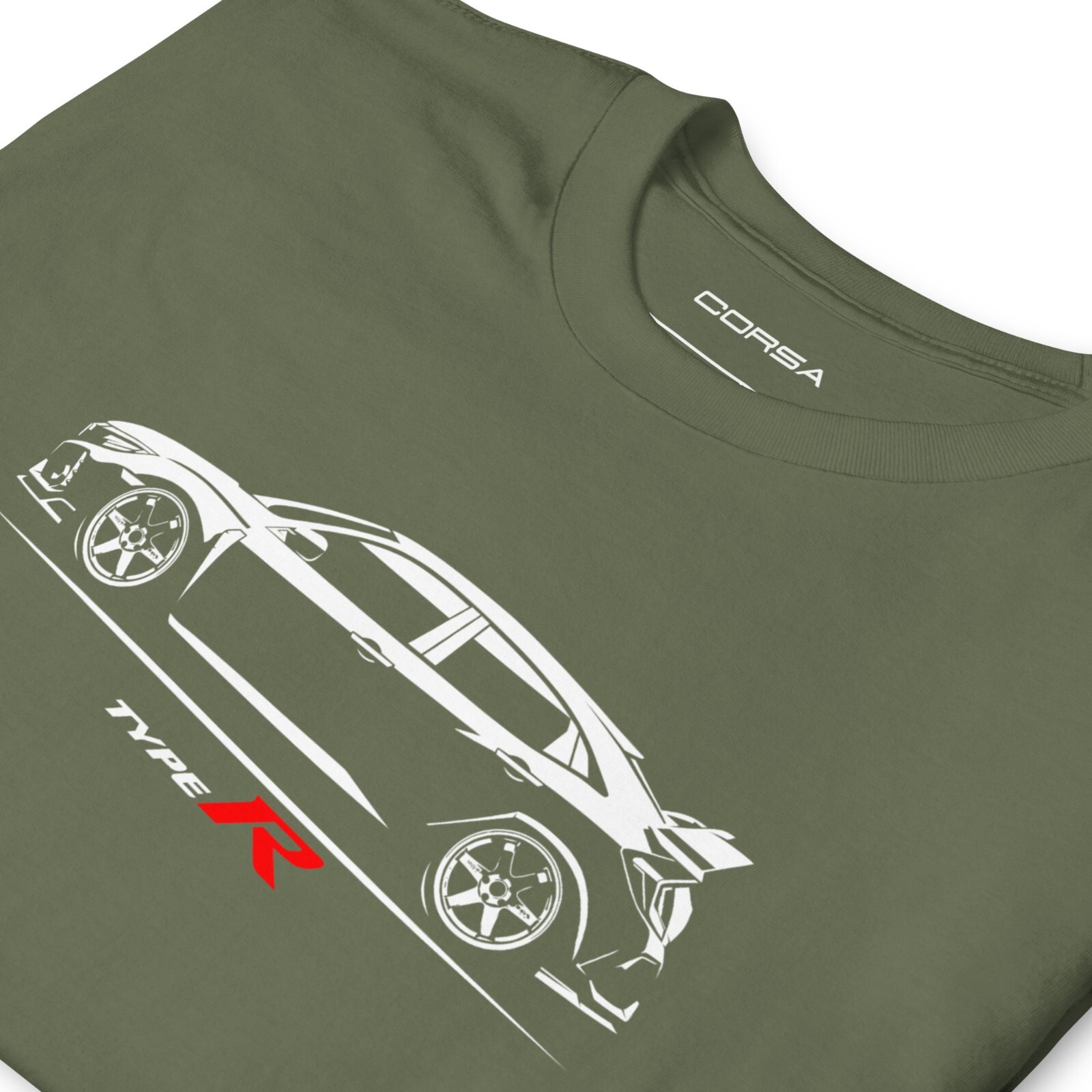 Honda Civic Type R FK8 TE37 JDM Men’s T-Shirt