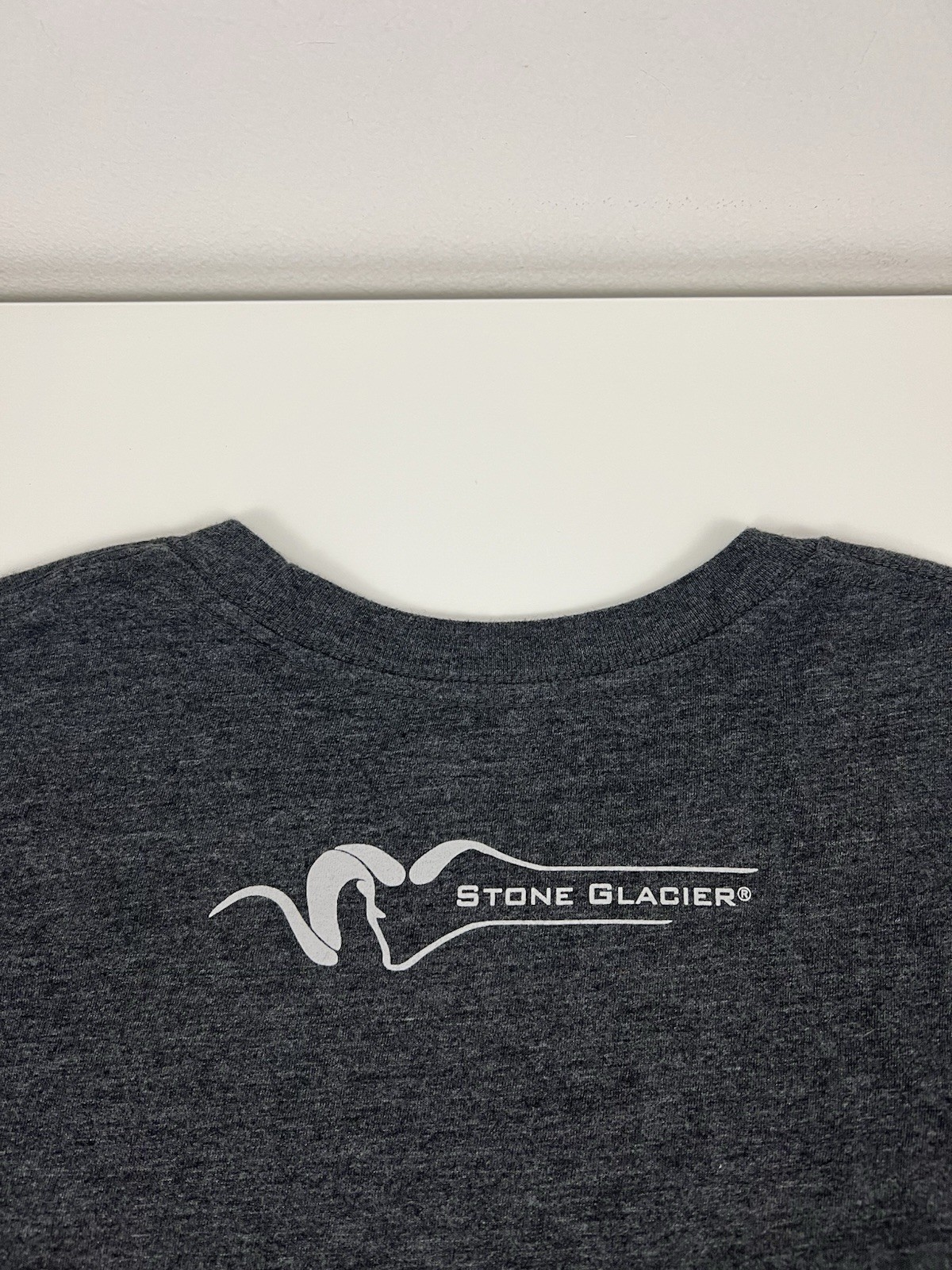 Stone Glacier Gray T Shirt Mens Size M Medium Hunting Hiking Camping EUC