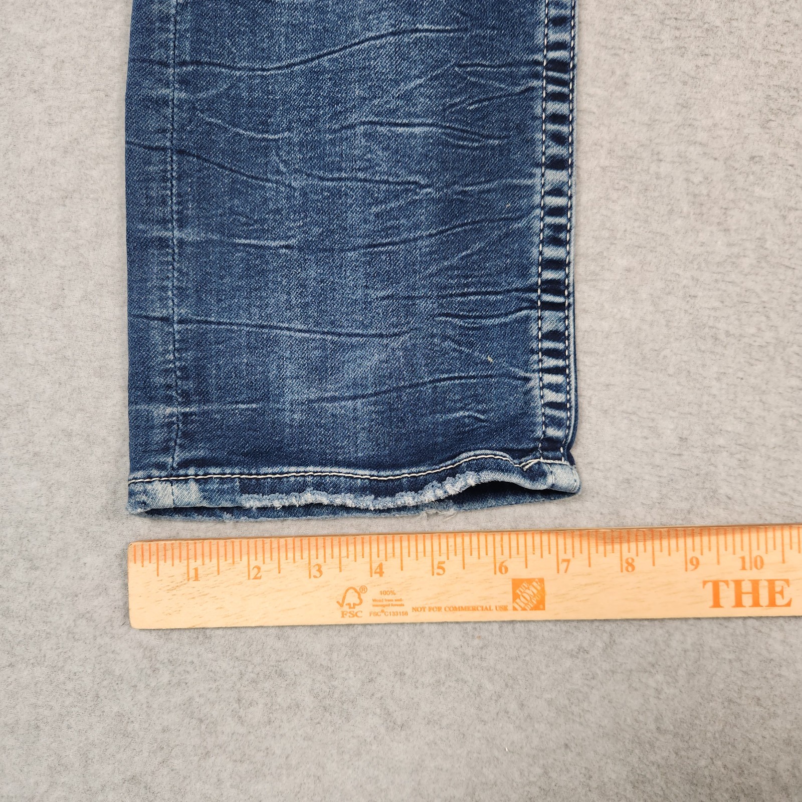 BKE Jake Jeans Mens 34×32 Blue Straight Leg Stretch Denim Medium Wash Casual