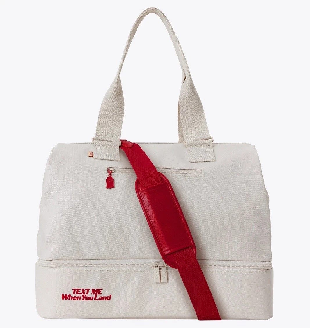 Beis x Lonely Ghost The Weekender SOLD OUT Limited Edition Ghost White BRAND NEW