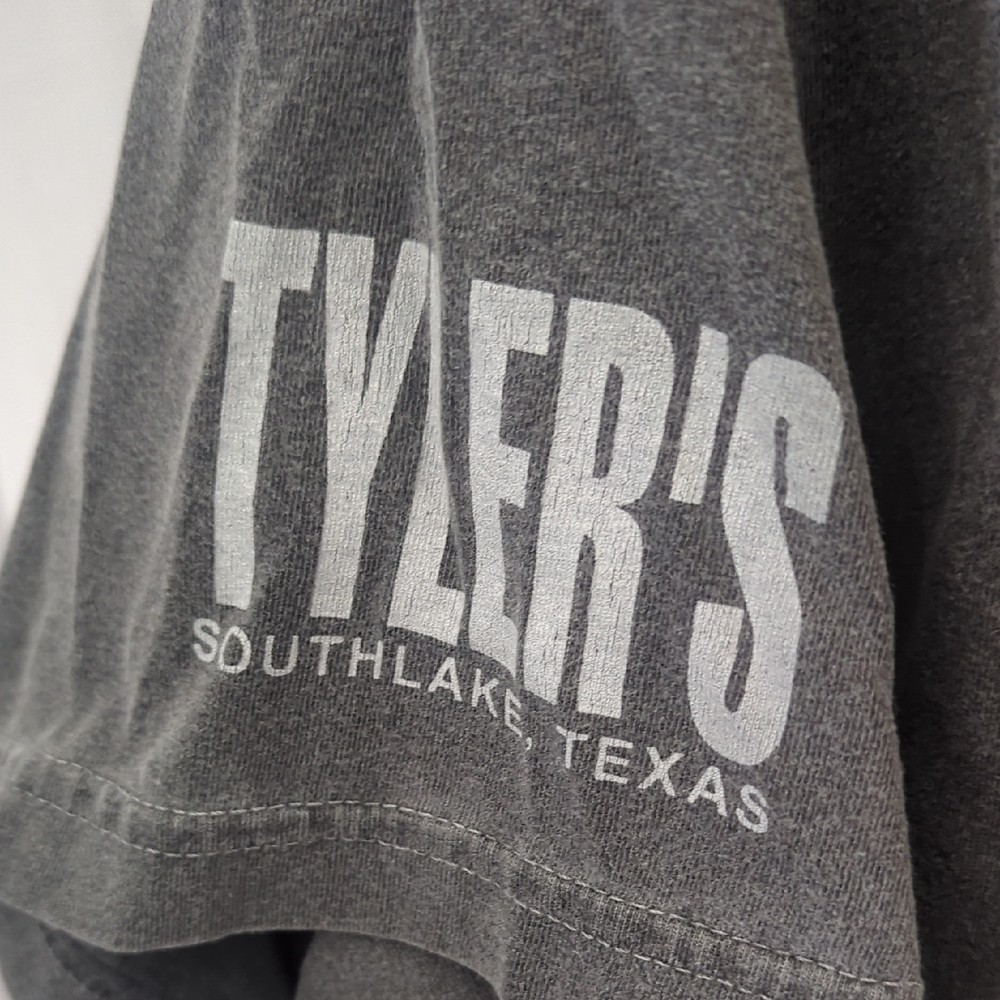 Comfort Colors Distressed Gray Men’s Short Sleeve TShirt Tyler’s TX SIZE LARGE
