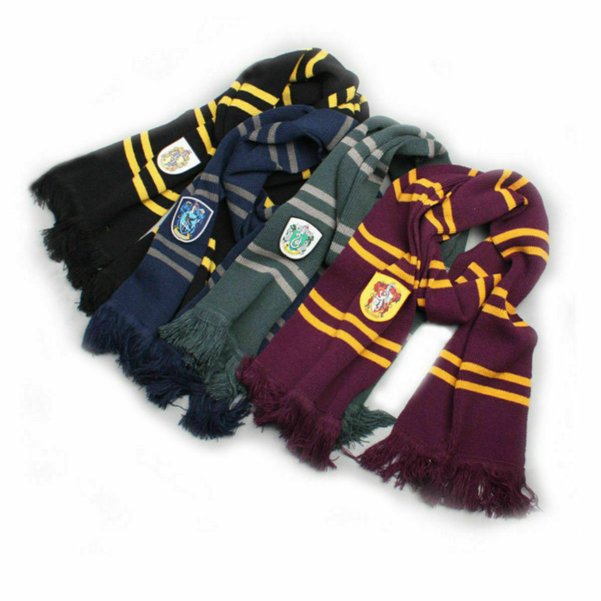Harry Potter Children Adult Robe Cloak Gryffindor Slytherin Cosplay Costume US