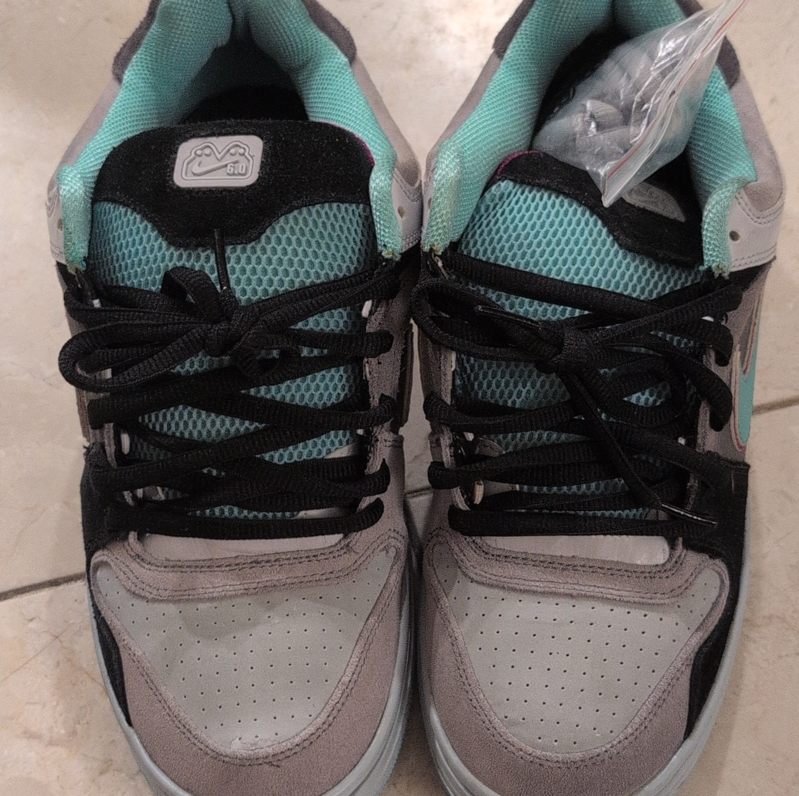 Nike SB Air Zoom Oncore Dunk Low 6.0 Vintage No Box & Extra Laces Included