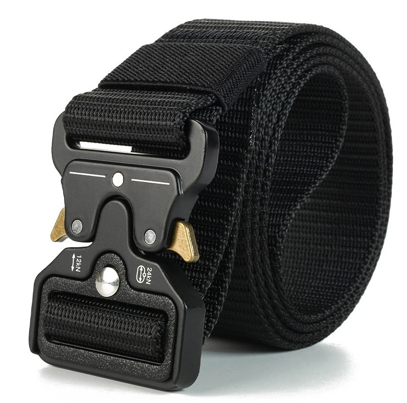 2pcs Tactical Quick Release Belt Real Nylon Outdoor Military Sports Unisex – NEW