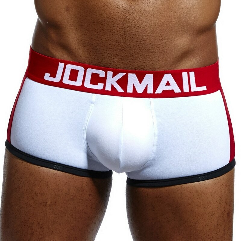 Men’s Sexy Crotchles Underwear Comfort Boxer Briefs Padded Push-up Cup Trunks