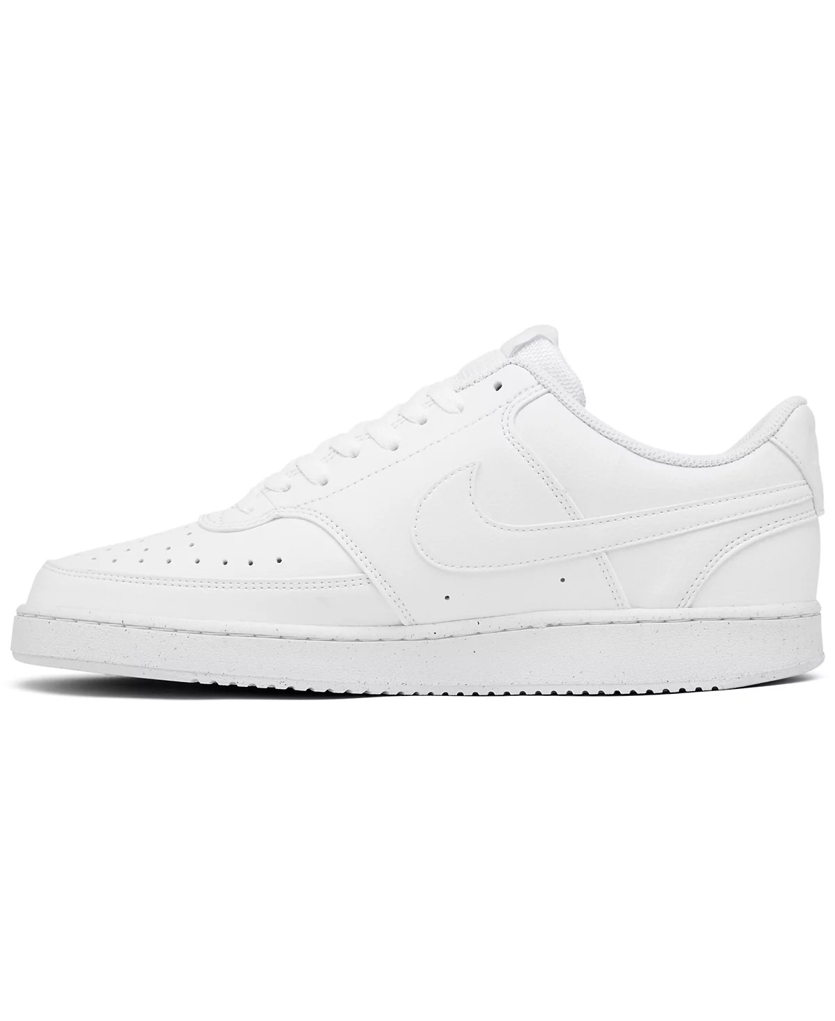 NWOB Nike Court Vision Next Nature Low White Size 9 DH2987-100