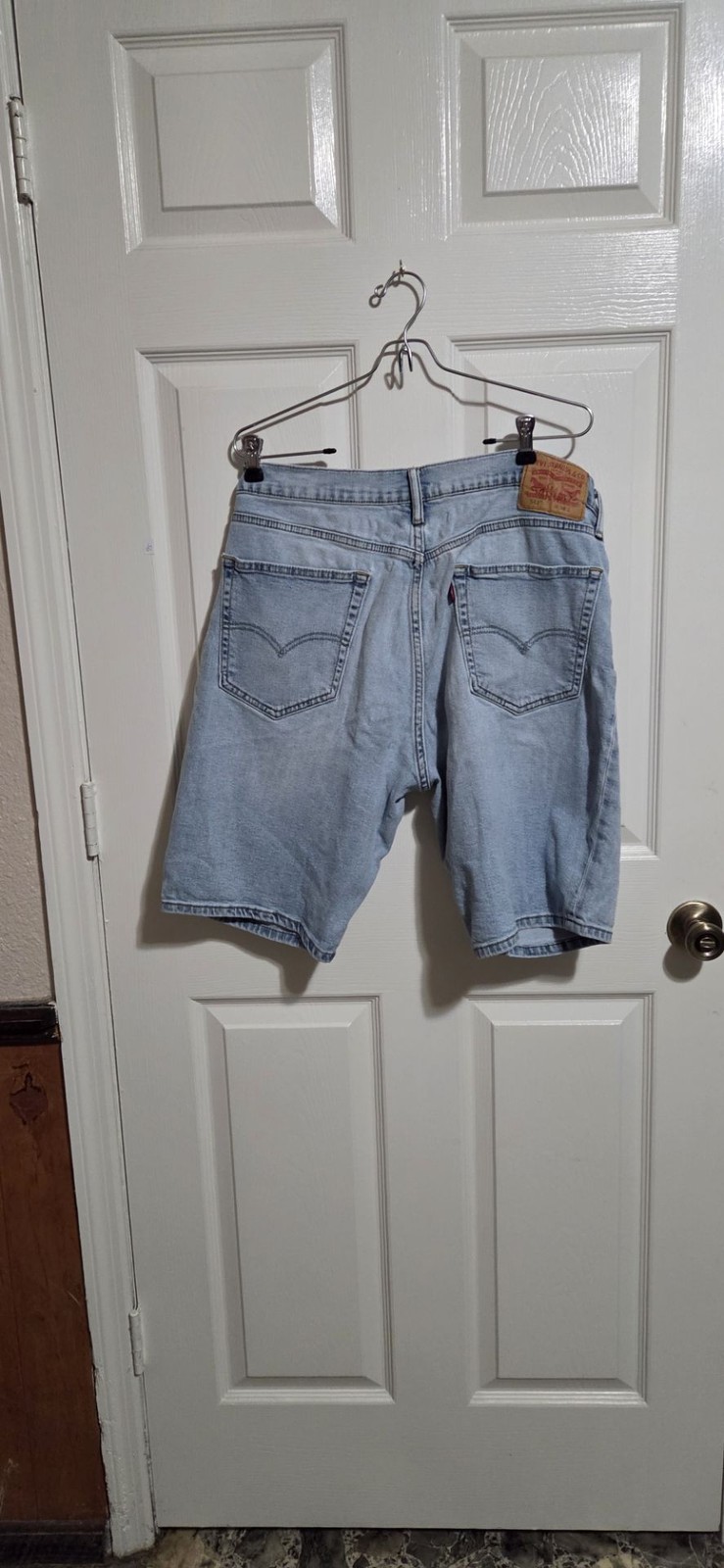 Levi’s 541 Athletic Taper Light Wash Denim Shorts W36. Made in 2016