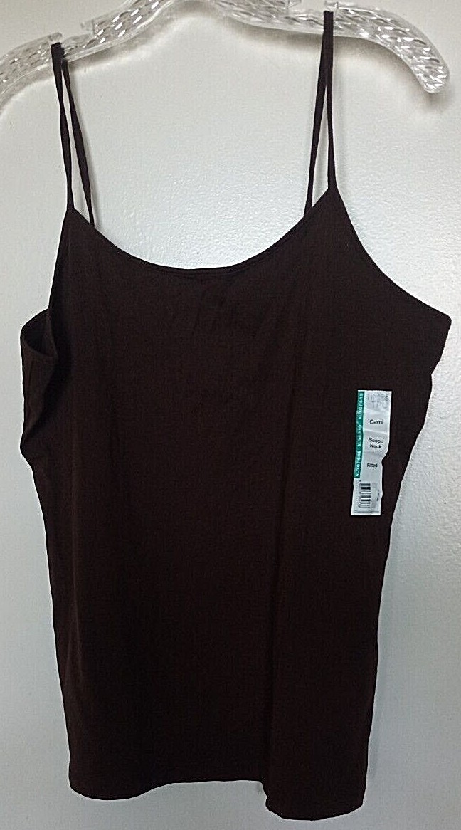 Time & Tru 95% cotton, 5% spandex knit assorted solid camisoles 3XL(22)
