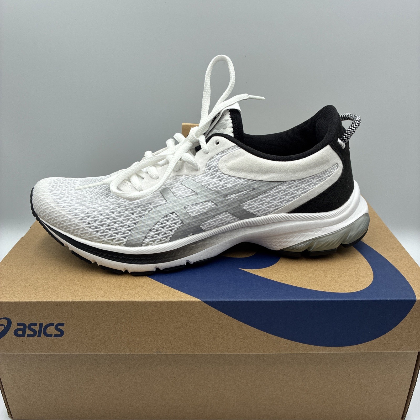 ASICS GEL-Kumo Lyte 2 White/Pure Silver Womens Sneaker Sz 7.5 New in Box w/tags