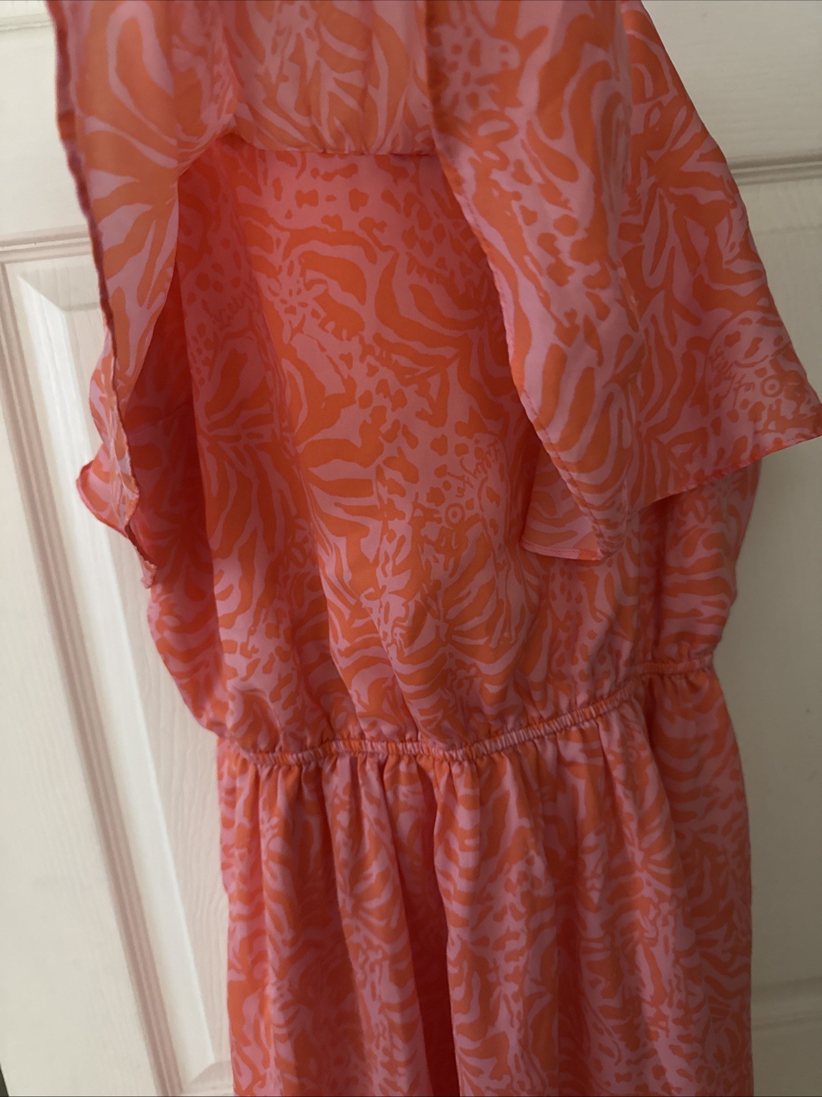 Lilly Pulitzer For Target Coral Print Dress – Adjustable Straps – Size XXL