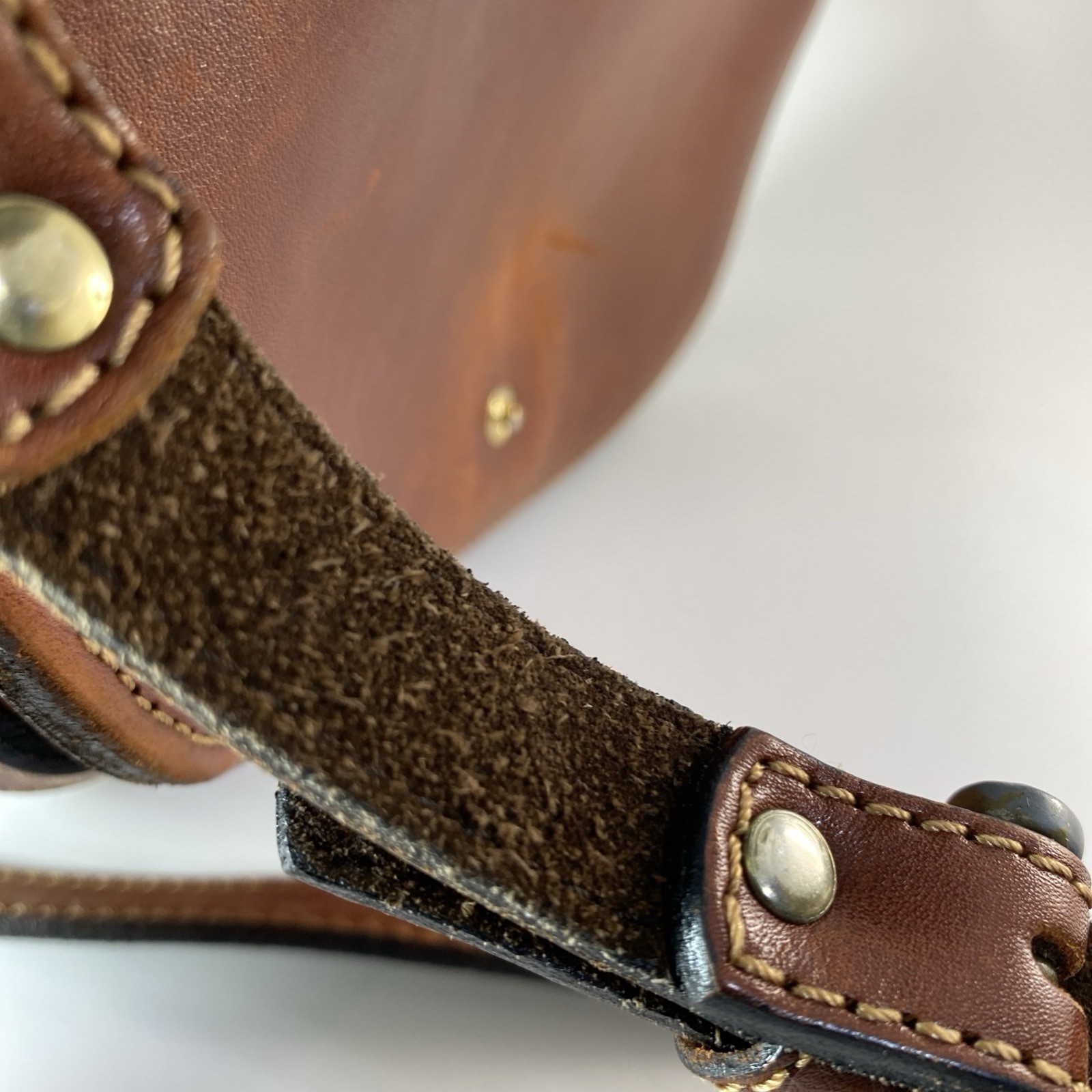Talabarteria Mattaldi Leather Shoulder Bag 11 In Wide Approx 7 In Depth