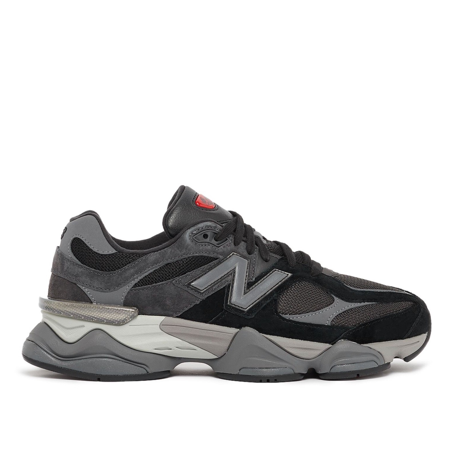 New Balance 9060 Phantom Magnet Black Grey Suede Sneakers U9060GH Mens
