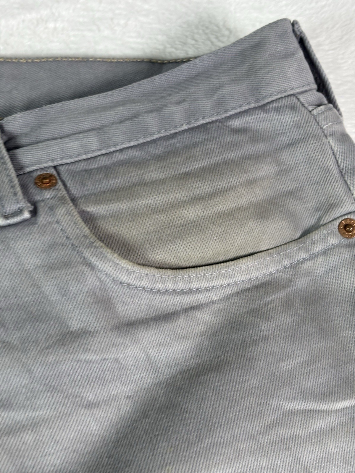 VINTAGE Levi’s 615 02 Men’s Jeans Size 33×32 Regular Straight Fit Orange Tab