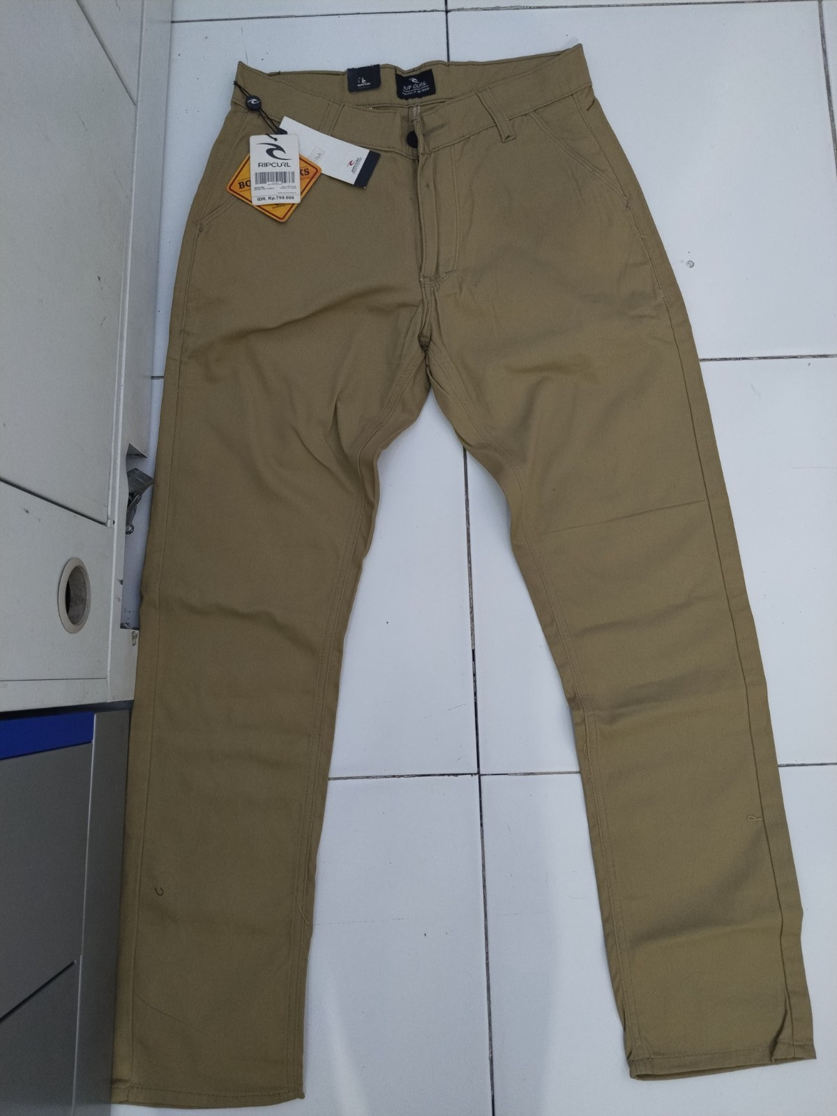 Rip Curl Classic Golf Pants Khaki Colour New With Tag Size 32