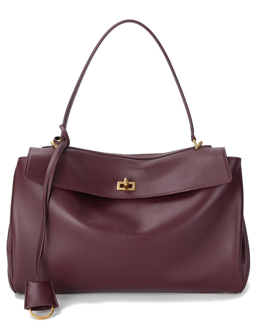 Tiffany & Fred Paris Large Smooth Leather Tote Women’s