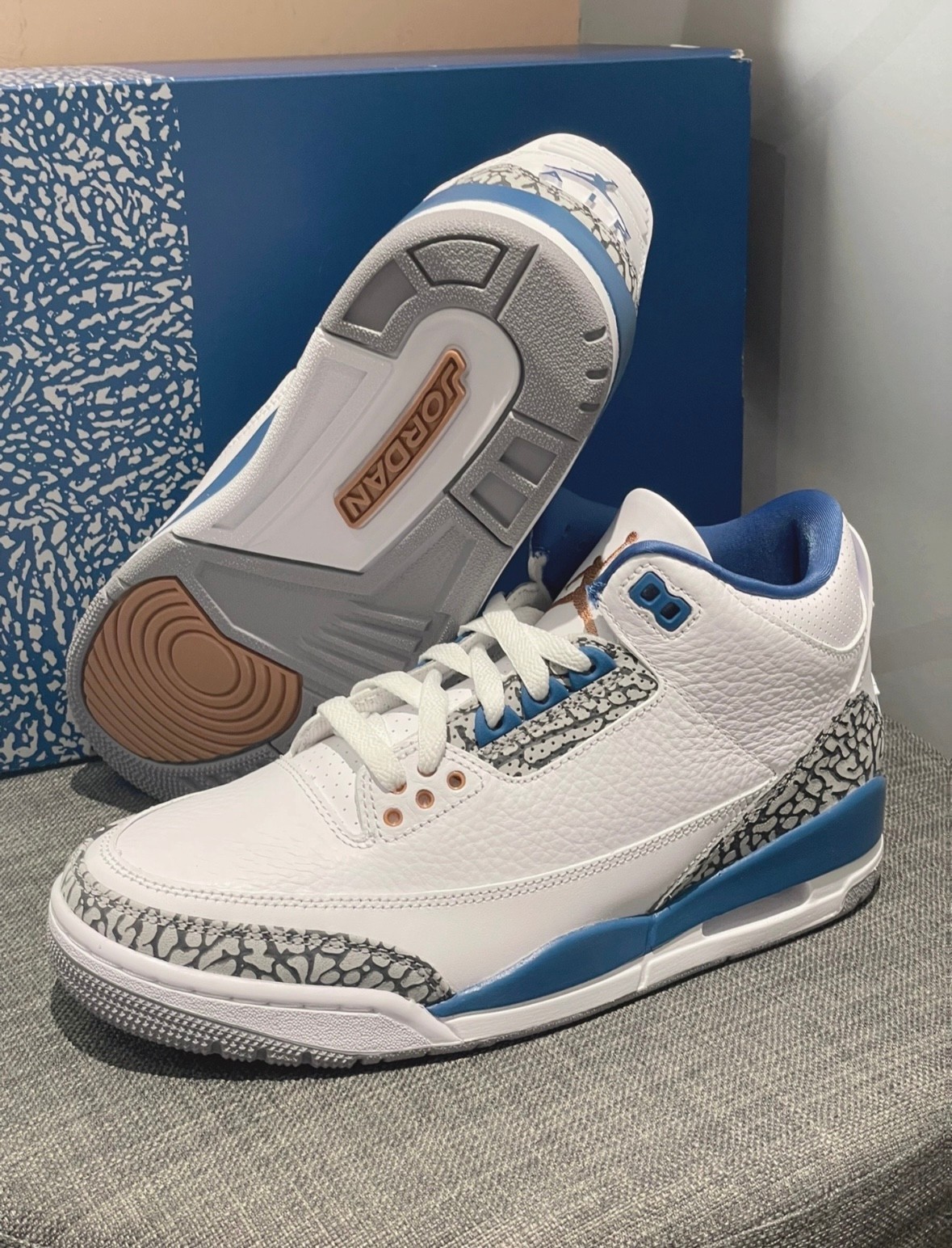 Jordan Air Jordan 3 Mid Top Men’s Retro Basketball Shoes Sports Shoes