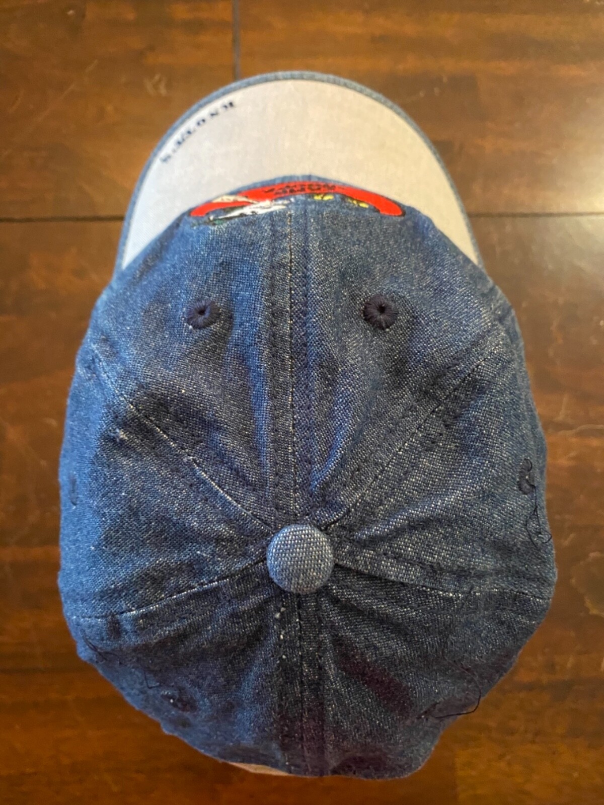 VINTAGE KNOTT’S CAMP SNOOPY EMBROIDERED HAT ( YOUTH OS ) CHAMBRAY PREOWNED